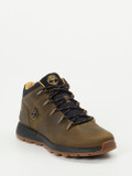 Timberland – Wanderschuhe aus Fettleder olivgrün
