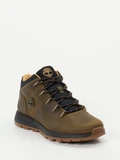 Timberland - Boots aus Fettleder in grün