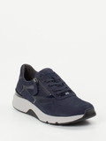 Gabor Comfort – Sneaker aus Nubukleder in Marineblau