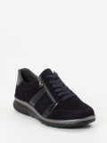Semler – Komfort-Sneaker aus Veloursleder Dunkelblau