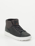 HUB – Mid-Top Sneaker aus Fettleder