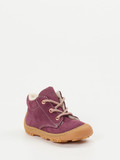 Ricosta – Lauflernschuhe aus Nubukleder beerenrot