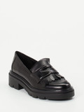 Regarde Le Ciel – Loafer aus Kalbleder Schwarz