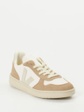 VEJA – Sneaker aus Lammleder und Velours in Beige