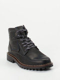 Josef Seibel – Schnürboots aus Fettleder Anthrazit