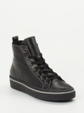 Gabor – High-Top Sneaker aus Kalbleder schwarz