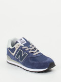 New Balance – Retro-Sneaker aus Veloursleder navyblau