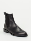 Andrea Puccini – Chelsea Boots aus Lammleder Schwarz