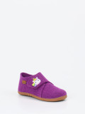 Richter – Kinderhausschuh aus Filz violett