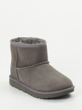 UGG – Lammfell-Boots aus Veloursleder anthrazit