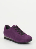 Semler – Sneaker aus Veloursleder violett