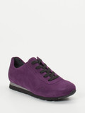 Semler – Sneaker aus Veloursleder violett
