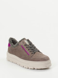Paul Green - Sneaker aus Veloursleder in grau