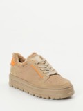 Paul Green – Sneaker aus Nubukleder sandbeige