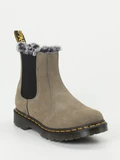 Dr. Martens - Chelsea Boots aus Nubukleder in grau