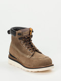 Woolrich – Schnürboots aus Veloursleder sandbraun