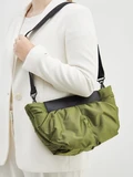 VeeCollective Berlin - Clutch aus Textil in grün