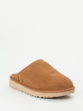 UGG – Lammfell-Pantoffeln aus Veloursleder braun