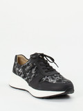 Finn Comfort - Sneaker aus Kalbleder in schwarz