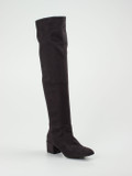 Andrea Puccini – Overknee-Stiefel aus Stretch-Velours