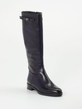 Andrea Puccini - Stiefel aus Kalbleder in blau