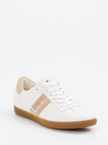 Paul Green – Sneaker aus Kalbleder in Weiß-Beige