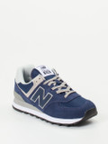 New Balance – Sneaker aus Veloursleder und Mesh blau