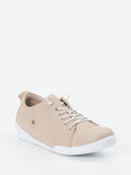 Andrea Conti – Sneaker aus Kalbleder in Beige