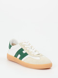 Hogan - Sneaker aus Veloursleder in weiß