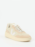 VEJA – Sneaker aus Kalbleder und Veloursleder Beige