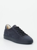 Tod's – Low-Top Sneaker aus Veloursleder blau