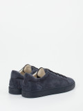 Tod's – Low-Top Sneaker aus Veloursleder blau