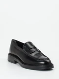 Tod's - Slipper aus Hochglanzleder in schwarz