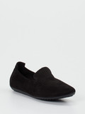 Arche – Slipper aus Nubukleder in Schwarz