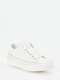 Candice Cooper – Sneaker aus Lammleder Weiß