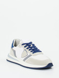 Philippe Model – Sneaker aus Veloursleder in Weiß