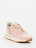 Philippe Model – Sneaker aus Veloursleder in Rosé