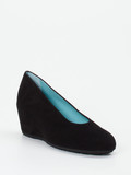 Thierry Rabotin – Keilpumps aus Veloursleder schwarz