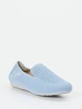 Semler - Slipper Nele aus Veloursleder in blau