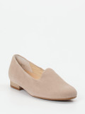 Semler – Loafer aus Veloursleder in Sandbeige