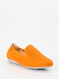 Semler – Komfort-Slipper aus Veloursleder orange