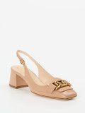 Tod's – Slingback-Pumps aus Kalbleder Nude