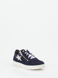 Superfit – Sneaker aus Veloursleder Dunkelblau
