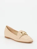 Mannori - Slipper aus Kalbleder in beige