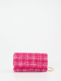 Konstantin Starke – Clutch aus Bouclé in Pink