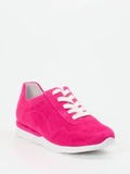 Semler - Schnürschuh aus Veloursleder in pink