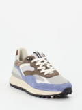 Floris van Bommel – Retro-Sneaker aus Veloursleder Grau