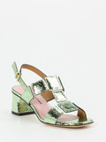 Konstantin Starke - Sandalette aus Metallic