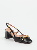 Konstantin Starke – Slingpumps aus Kalbleder Schwarz