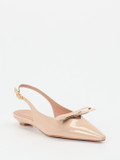 Konstantin Starke – Slingback-Ballerinas aus Lackleder Beige